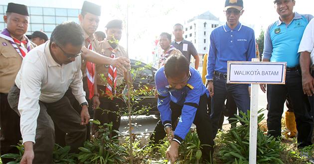 Sejuta Ketapang Kencana Akan Teduhi Batam